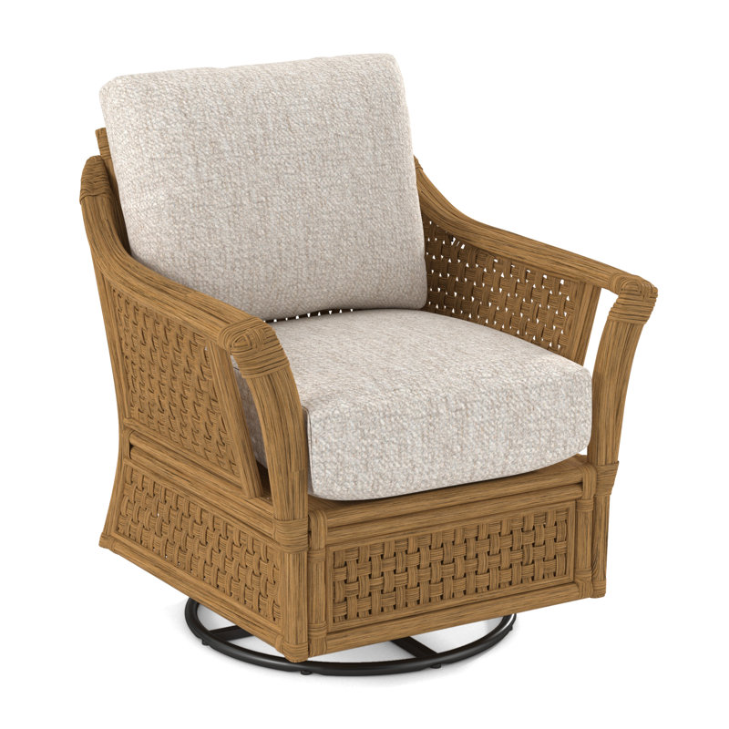 Boca Armchair, Cobalt Blue Stripe; 0204-64, Nickel