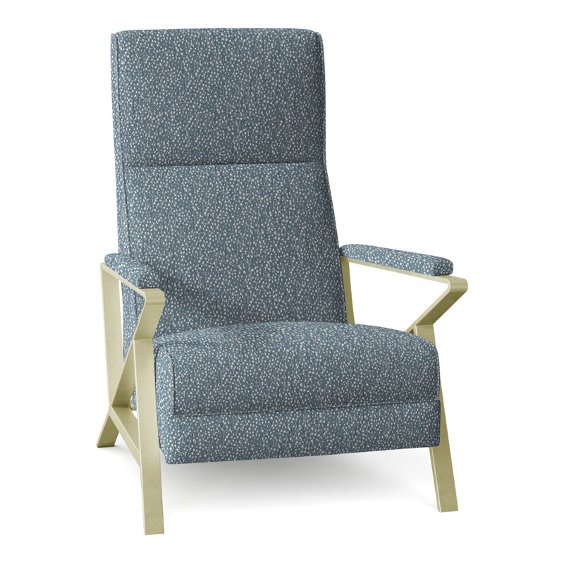 Infinity 28.25" Wide Manual Standard Recliner, Brushed Brass, Perigold Scardino Harbor