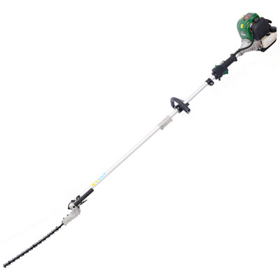 9 In 1 Multi-Functional Trimming Tool, 38CC 4 Stroke Garden Tool System With Gas Pole Saw, Hedge Trimmer, Grass Trimmer, And Brush Cutter EPA Compliant