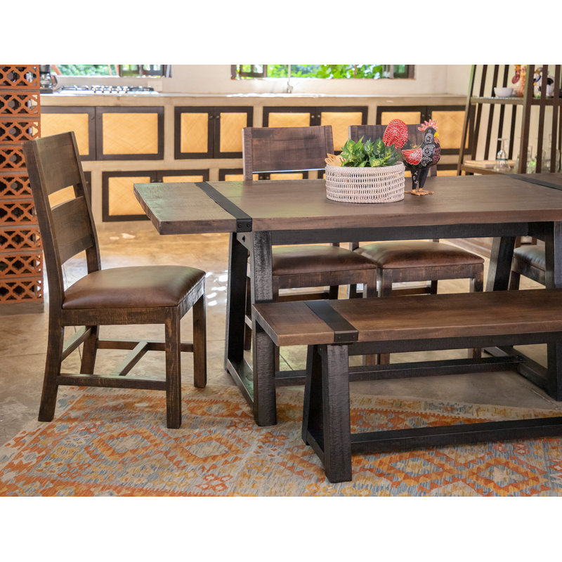 Urban Art Solid Wood Dining Table