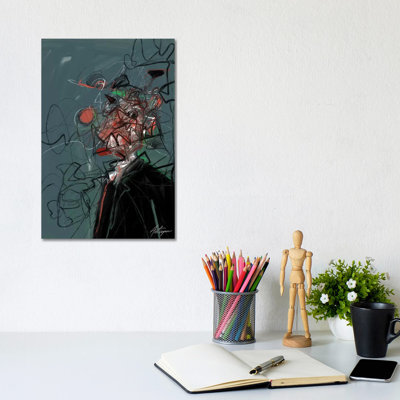 Self Destruction III by Jack Avetisyan - Wrapped Canvas Print