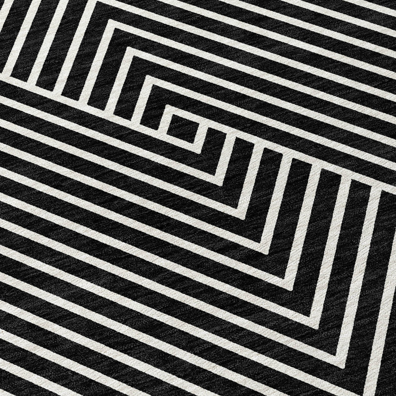 Pentagia Area Rug, Rectangle 8' x 10'