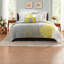 Ensemble de literie élégant en coton 6 pièces, style floral moderne pour le confort de la maison