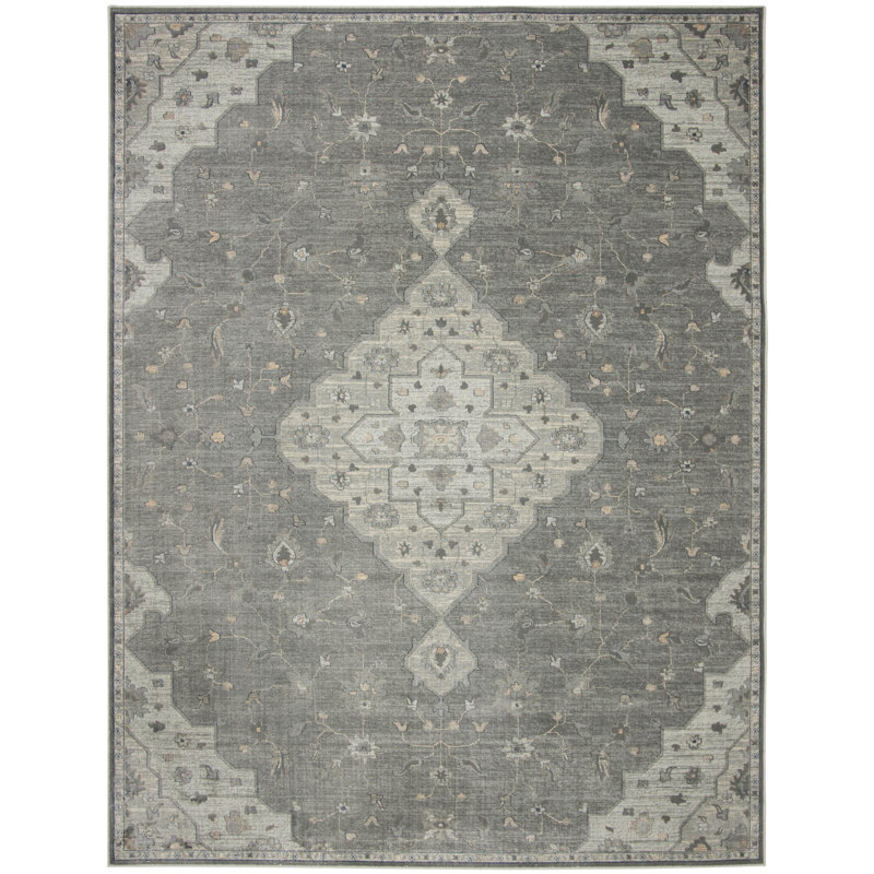 Menlow Performance Oriental Rug, Rectangle 8' x 10'