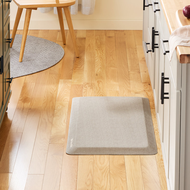 GOURMET SERIES COMFORT Water Resistant Anti-Fatigue Non-Skid Kitchen Mat, Milkshake Tan