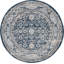 Tapis bleu foncé Hedman-711796637