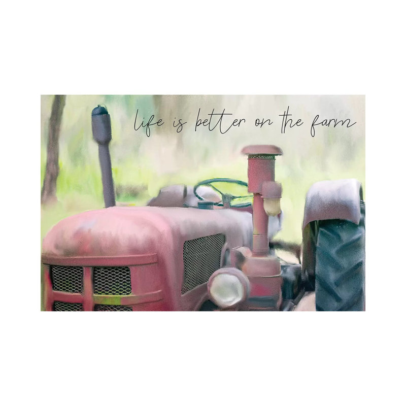Better On The Farm II by Kimberly Allen - Wrapped Canvas Print