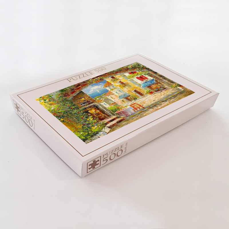 500-Piece Puzzle, 100% Cardboard, 18.9 x 13.4 inches | Box Size: 13.2 x 9.1 x 2.0 inches | Perfect for Family Fun & Relaxation, High-Quality, Durable Pieces for Easy Assembly, Ideal Gift for Puzzle Lovers