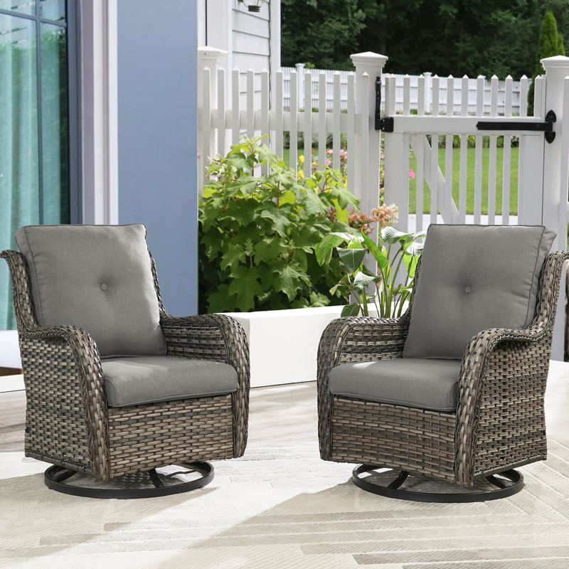 Fauteuil d'appoint avec coussins Schutt, Gris, Gris
