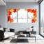 «Birds Birds on Branch Autumn Leaves», ensemble de 3 impressions sur toile-1719730113