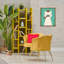 Art mural sur toile flottant, "Chat fumant" par Jessica Beck-670128203-670128202