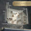 Armoire à pharmacie 30x30 à DEL avec tablettes réglables, encastrée / à fixation en surface