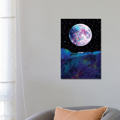 Full Moon VI by Gab Fernando - Wrapped Canvas Print