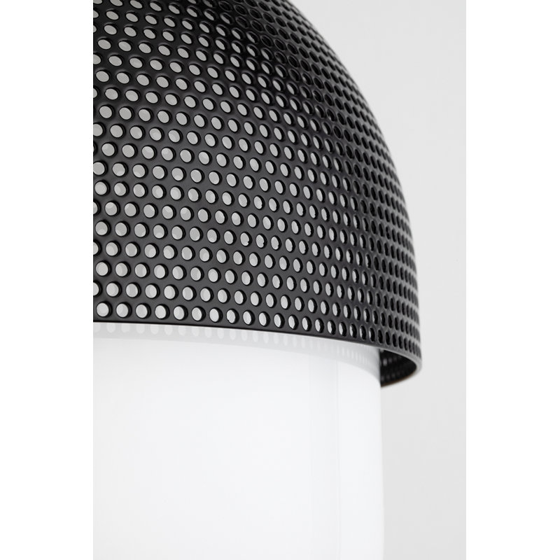 Nyack - 4 Light Island Light - Polished Nickel/Black Finish, Polished Nickel/Black