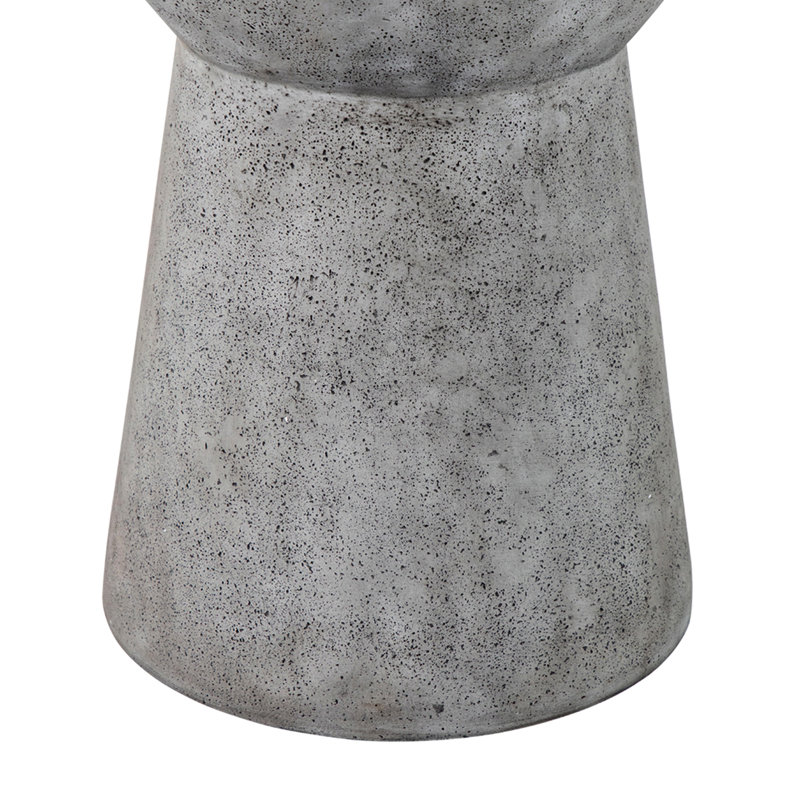 Ibis End Table - Aged Stone Gray, Gray