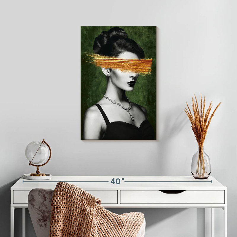 Portrait de fille Leisha Glamour, H 24 po x l 16 po