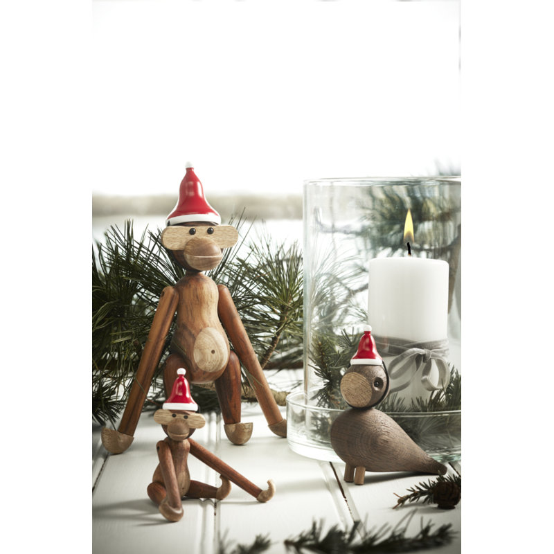 Santa's Cap Medium, 1.2" H x 1" W x 1" D