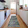 Premium Machine Washable Cerrito AMF557 Purple Rug