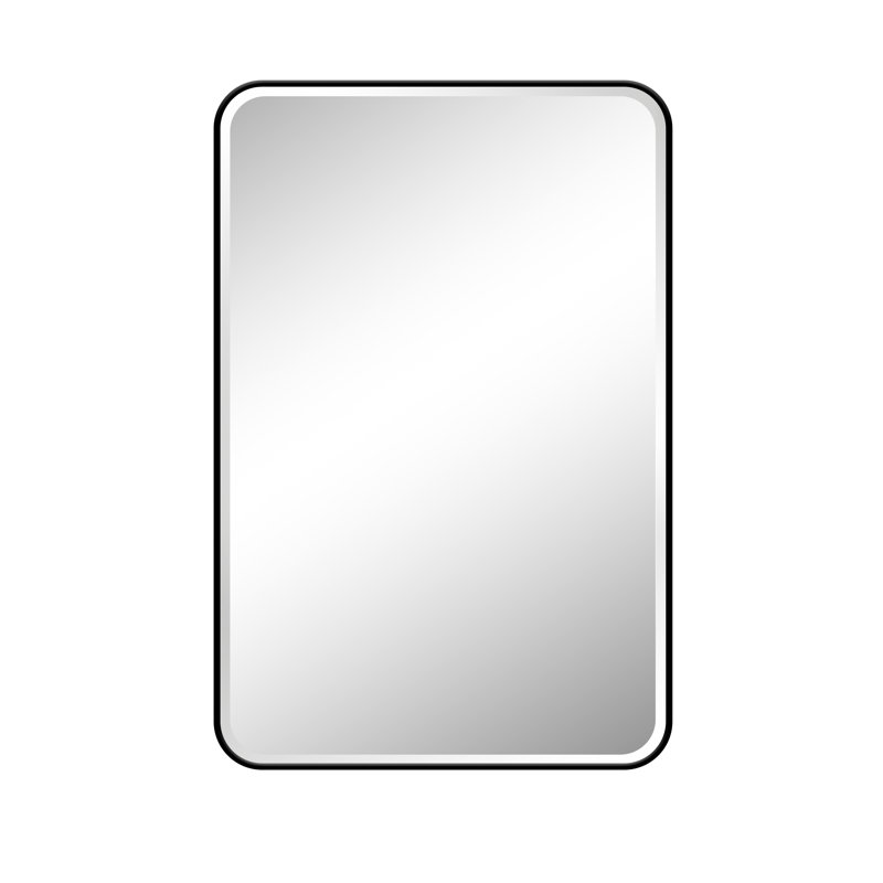 Miroir Rivesville, Noir, H 25 po x l 16 po