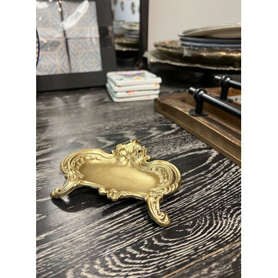 Plateau porte-bijoux Baroque Gold