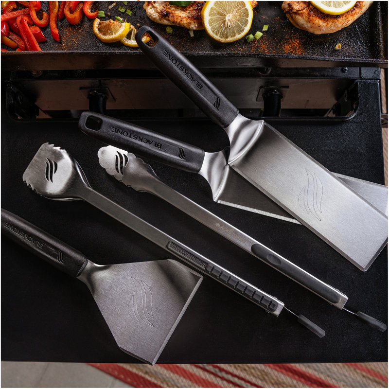 Blackstone Deluxe 6-Piece Stainless Steel Griddle Accessory Toolkit