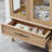 Lighted Glass Curio Display Cabinet With Adjustable Shelves - 2 Doors