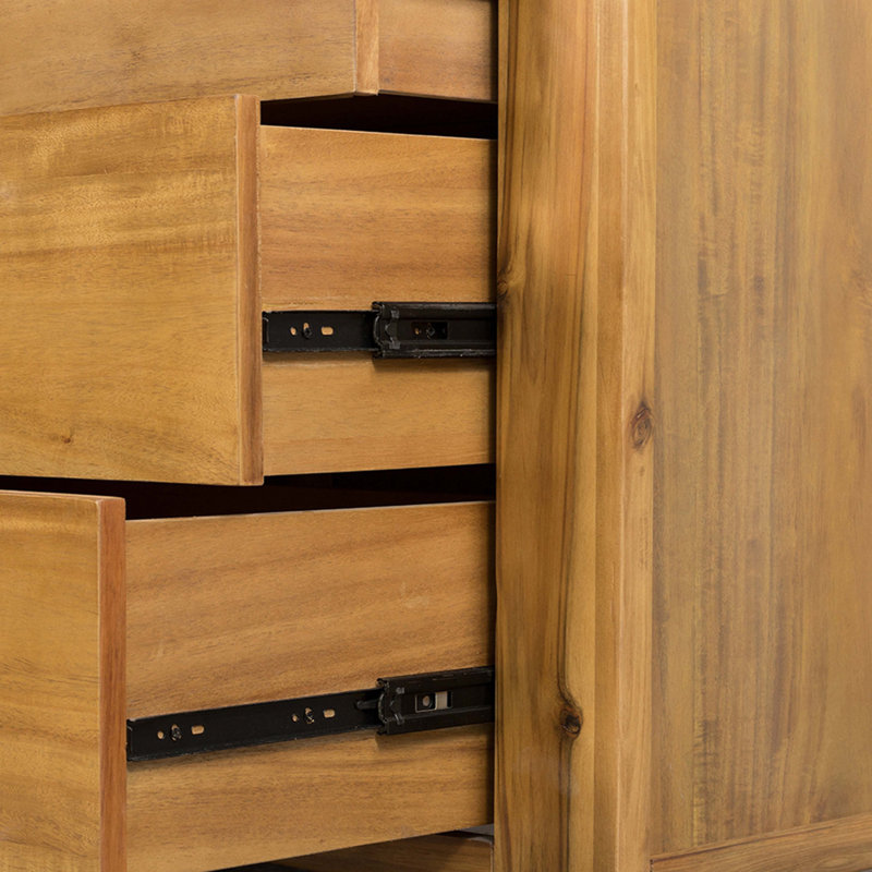 Commode élégante et fonctionnelle à 6 tiroirs pour un rangement organisé et sans effort
