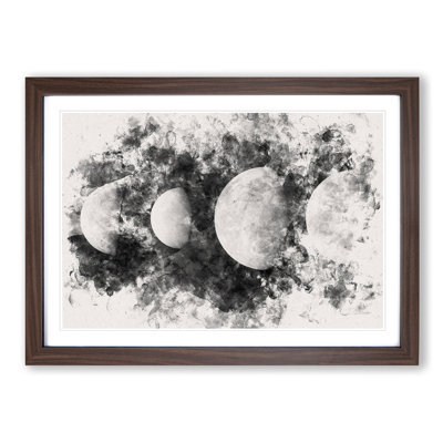 Moons of Jupiter - Picture Frame Painting Print