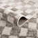 Jasha Checkered Beige/Brown Area Rug