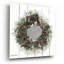 «Hello Winter Wreath» par Lori Deiter, art mural en verre acrylique-530501630