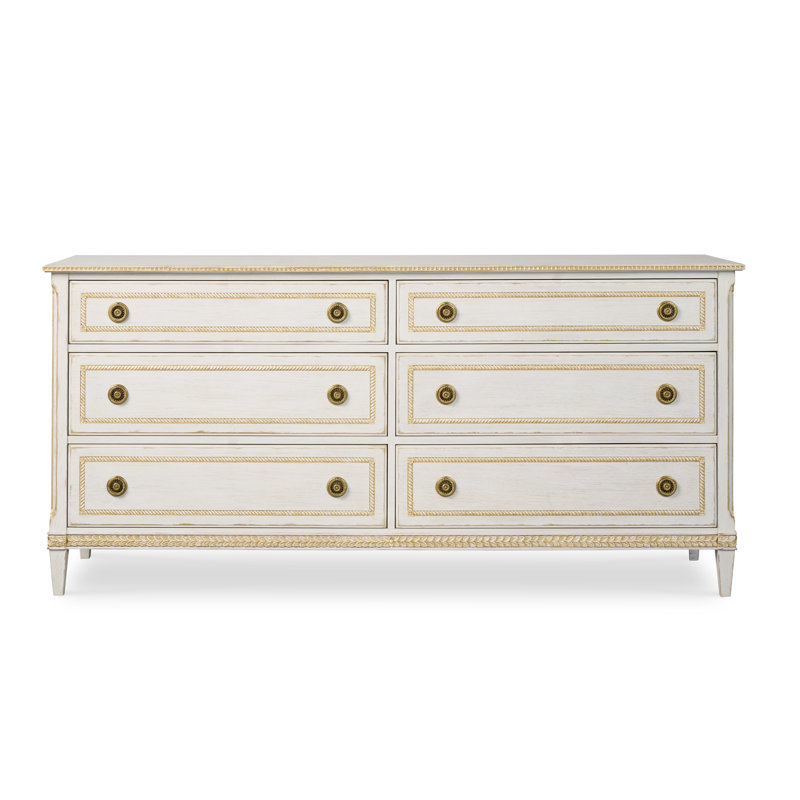 Monarch 6 - Drawer Solid Wood Dresser