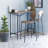Counter Stool with Metal Frame