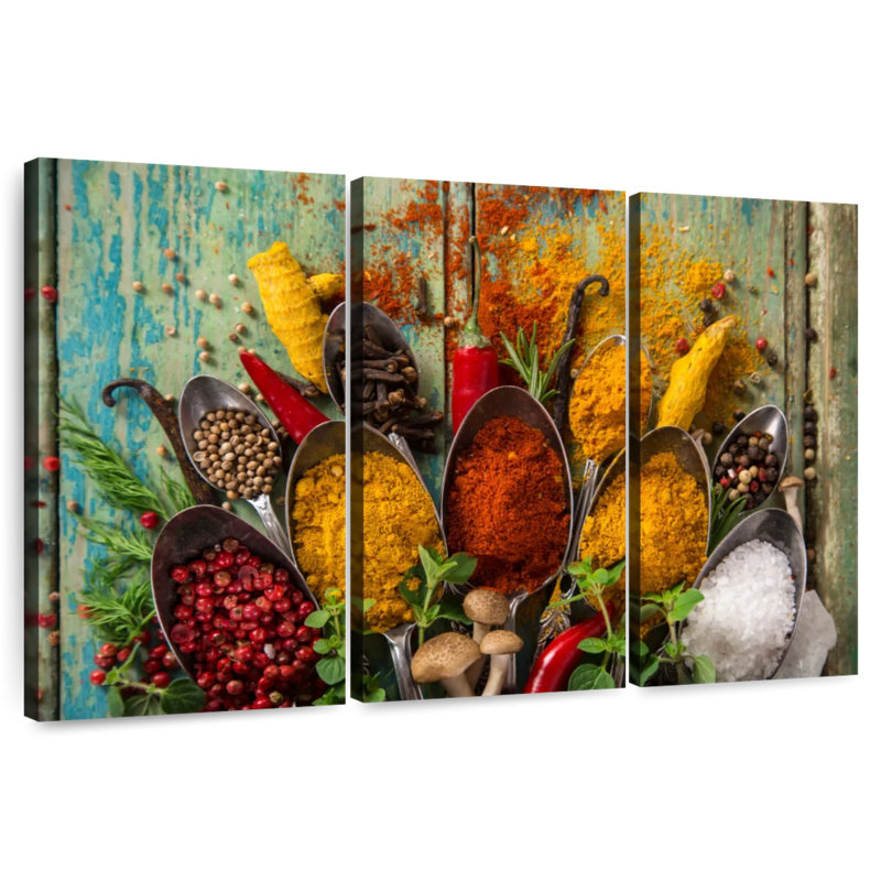 Yarlin Asian Spices, 36" H x 57" W