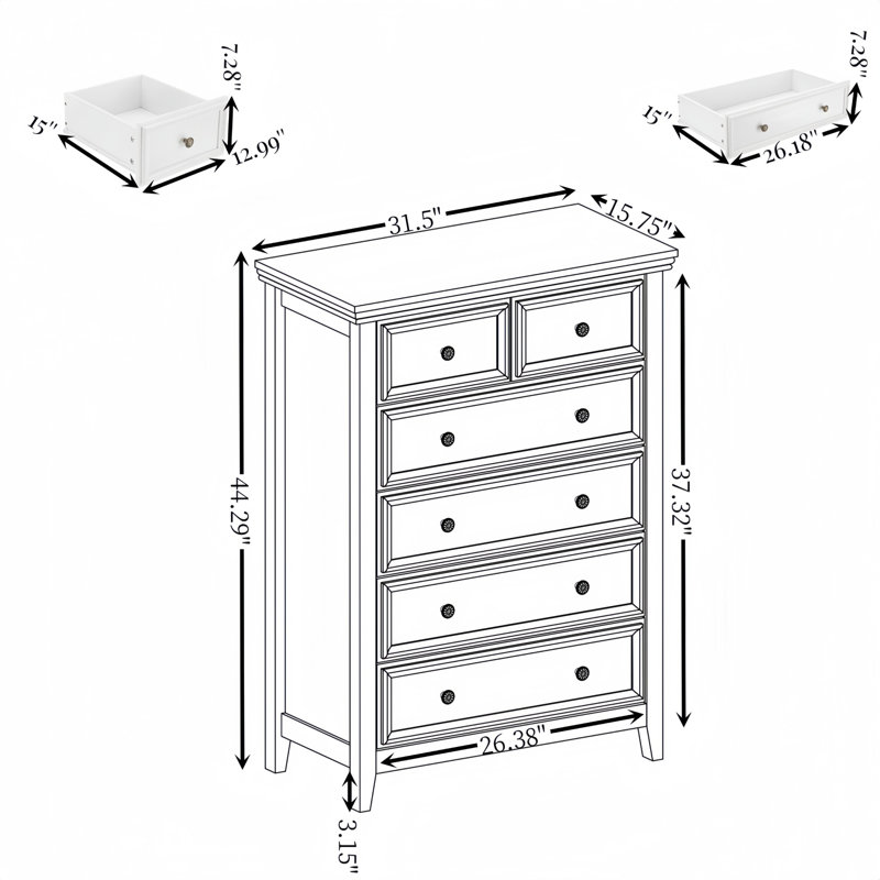 Cabinets, White
