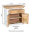Flourtown Solid Wood 2 - Door Standard Accent Cabinet