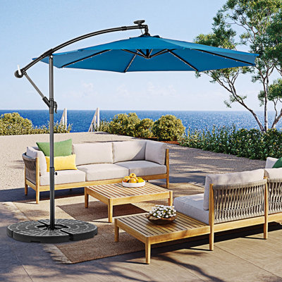 Parasol solaire solaire à DEL
