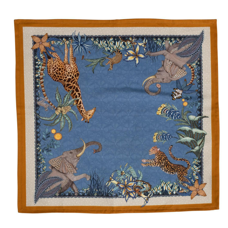 Ardmore Cotton Napkins, Blue