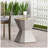 Outdoor Lightweight Concrete Side Table