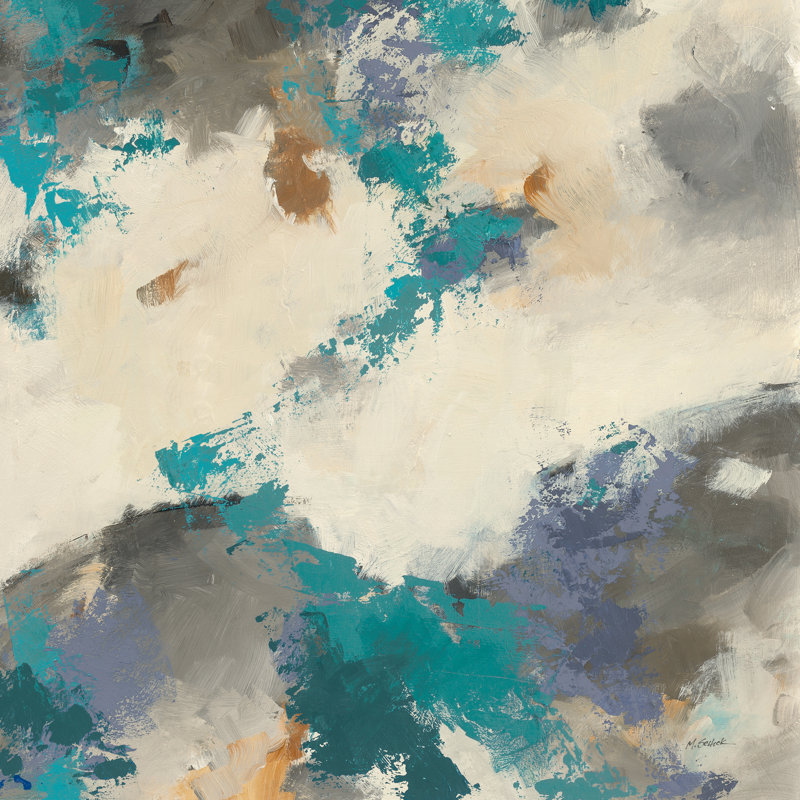 Gray Matter III - Imprimé, Non, Toile tendue, H 12 po x l 12 po x P 1,25 po