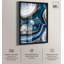«Azure Alveoli II Shadowbox Print», art mural Blue Geode par Art Remedy-115123518-115123519
