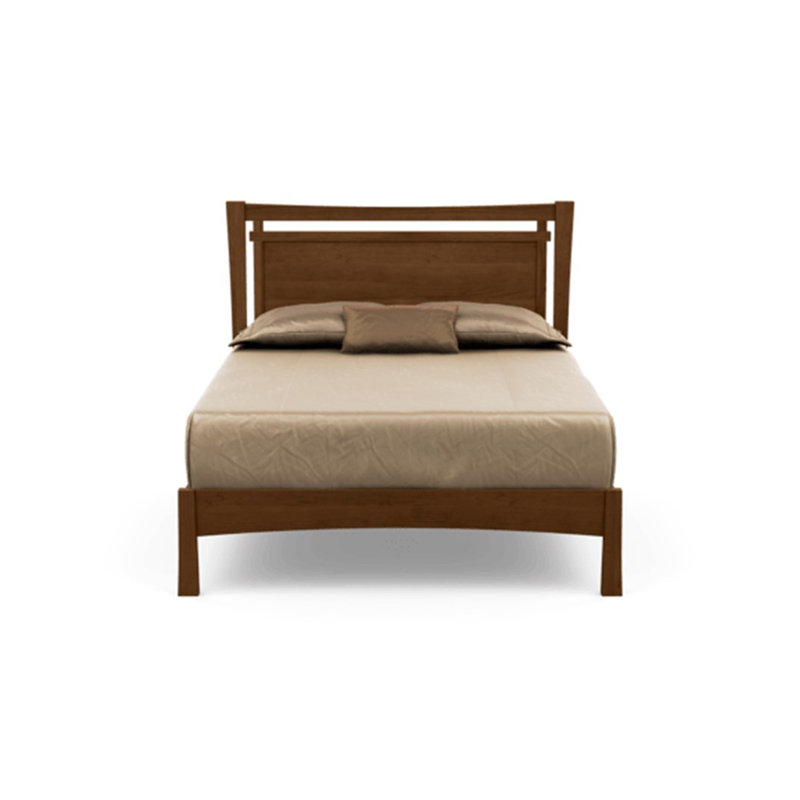 Monterey Solid Wood Platform Bed, King, Saddle Cherry, Conventional