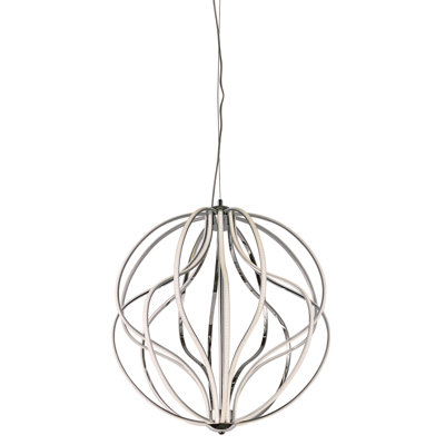 Lustre sphérique unique et remarquable à 16 lumières DEL Aura