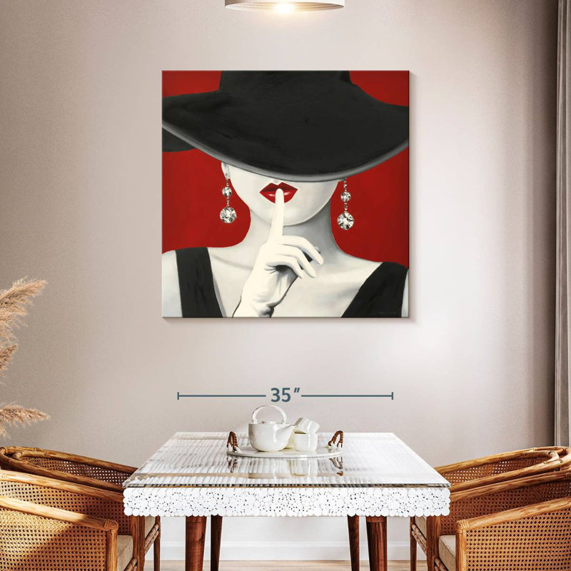 Navette Haute Chapeau Rouge I, H 39 po x l 39 po