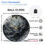 Horloge murale moderne artistique 12 po