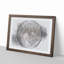 A Full Moon in Abstract - Picture Frame Graphic Art Print-55629622-55629623