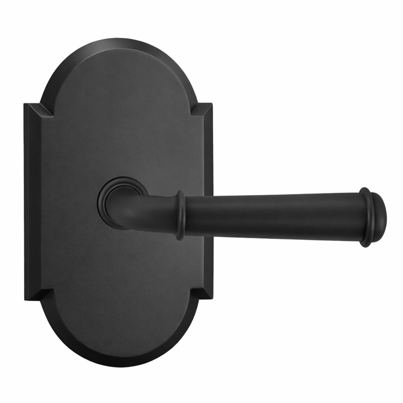 Levier de passage Bravura 840-G2 St. Charles sur rose arqué en noir mat