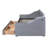 Gray Upholstered Twin Daybed With Armrest Storage & - Practical Bedroom Addition Elegant Sleeping Option-1340787132