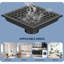 Grille de drain de douche l 6 po-89824644