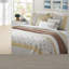 Ensemble de literie réversible en percale de coton pour très grand lit, maison de campagne