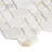 Karra 1" Marble Honeycomb Mosaic Wall & Floor Tile-55044784